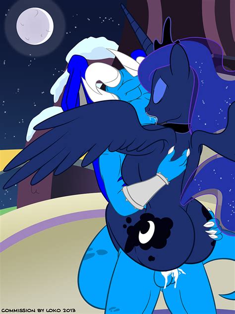 rule 34 2013 alicorn anthro anthrofied ass ass grab big breasts blue hair breasts closed eyes
