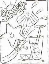 Summer Happy Coloring Pages Getdrawings sketch template