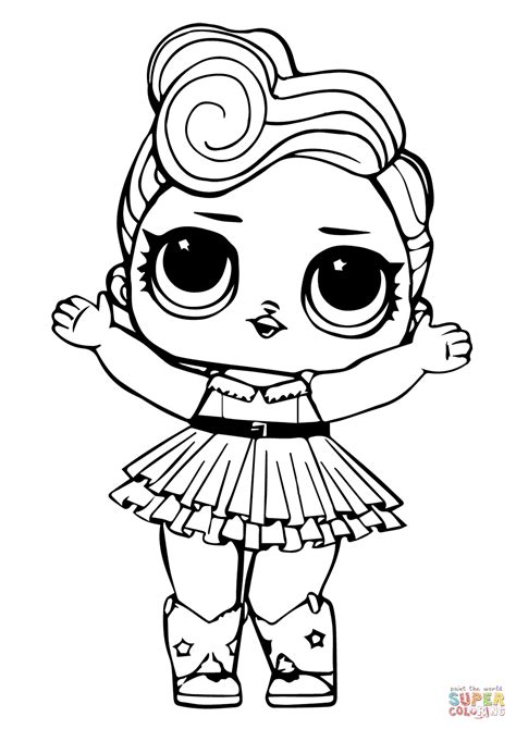 littlest doll coloring pages