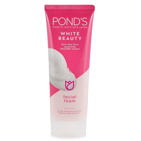 ponds pond white beauty facial foam face wash lightening akne