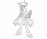 Chazz Princeton Gx Coloring Yu Gi Oh Pages sketch template