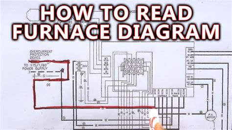 read furnace wiring diagram youtube