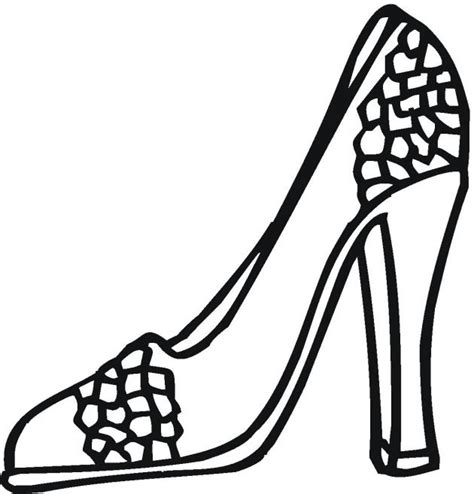 fashion coloring pages  fashion beauty coloring pages shoe