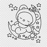 Kitty Hello Coloring Baby Pages Clipart sketch template