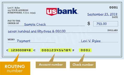 routing number   bank examples  forms