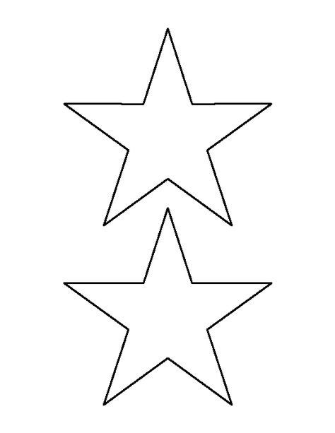 star template printable ideas star template printable star