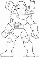 Machine War Coloring Pages Squad Coloringpages101 Hero Super Show sketch template