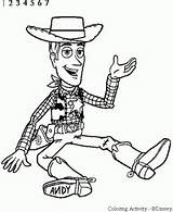 Toy Story Woody Coloring Pages Color Sheriff Pinnwand Auswählen sketch template