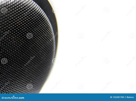 detail  black speaker stock image image  subwoofer