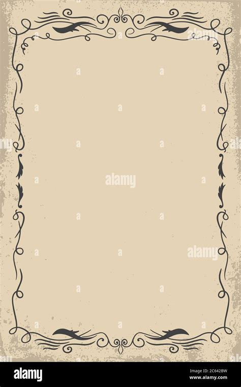 empty template  vintage poster design element  flyer banner