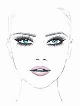 Makeup Resultado sketch template