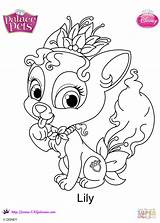 Coloring Pets Palace Pages Princess Disney Lily Printable Printables Drawing Skgaleana Kids Colouring Book Print Rapunzel Fun Color Animal Cute sketch template