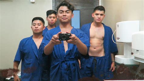 four guys getting massages philippines trip part 4 youtube