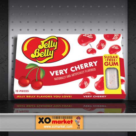 jelly belly very cherry 12 pieces xo market