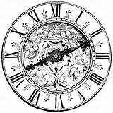 Clock Vintage Printable Face Faces Clocks Clip Antique Printables Drawing Facilisimo Dessin Steampunk Whimsical Horloge Beautiful Google Drawings Old Digi sketch template