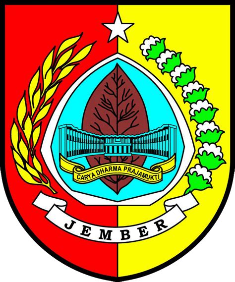 logo kabupaten kota logo kabupaten jember jawa timur