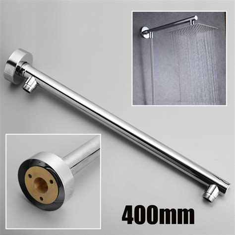 Sinks And Taps 40cm Wall Mounted Bathroom Shower Head Extension