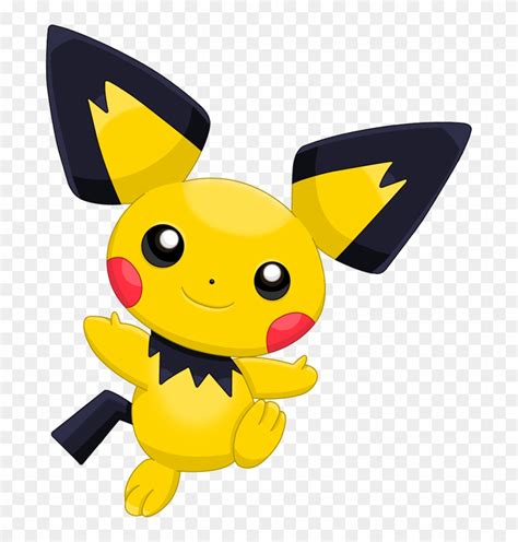 pokemon shiny pichu spikyeared   fictional character pokemon pichu