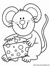 Mewarnai Tikus Coloriage Fromage Souris 215 Dyr Topi Belajar Colorat Kartun Ausdrucken Fargelegging Tk Animales Lucu Colorir Dieren Sederhana Animaux sketch template