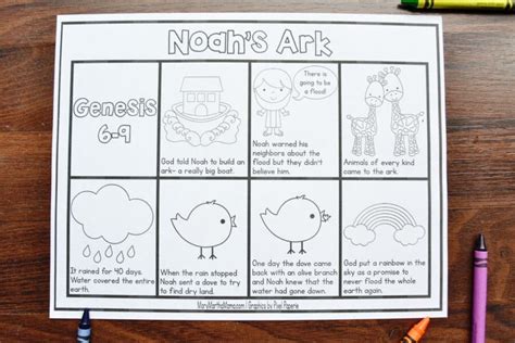 noahs ark coloring pages mary martha mama