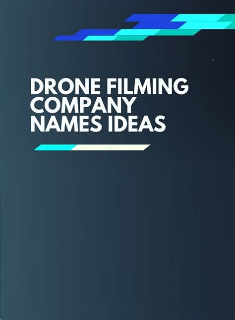 creative drone company names drone business drone drone filming