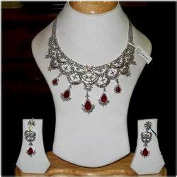 retailer  fancy earrings necklace set  shanti jewellers chandigarh