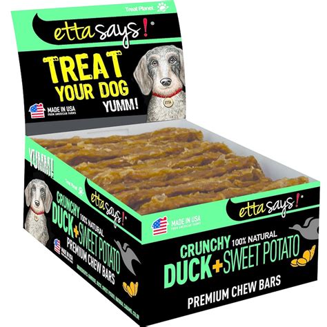 Etta Says Crunchy Duck And Sweet Potato Treat 4 Chaar