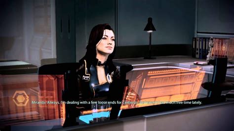 Mass Effect 2 Shepard And Miranda Sex Scene 1080p Youtube