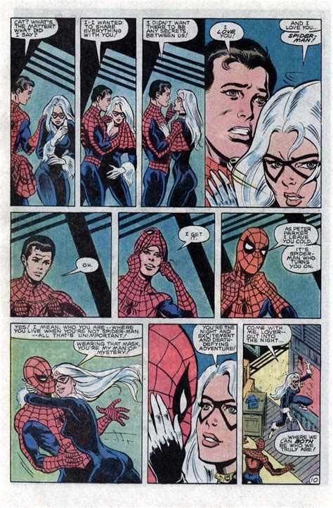 Spiderman And Black Cat Love Fanfiction