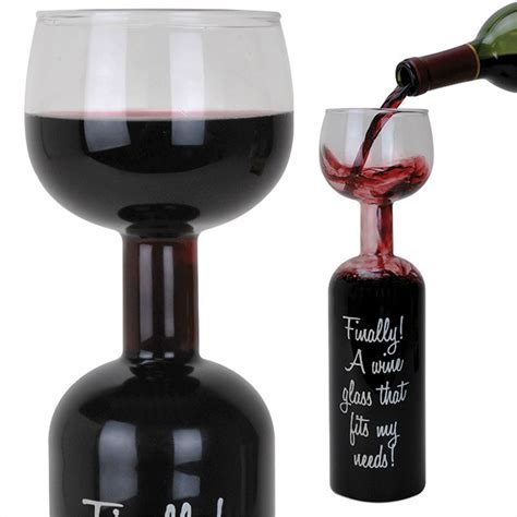 Full Bottle Wine Glass 21 95 Unique