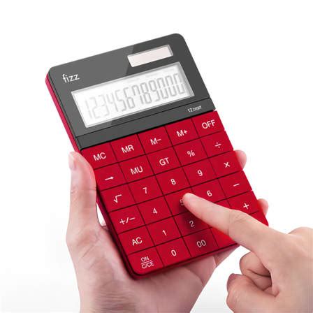 calculators xm fizz fz calculator double power desk calculator  digit large display