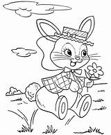 Easter Coloring Bunny Pages Sheets Kids Bunnies Fun Printable Cute Sunny Rabbit Print Activities Color Colouring Worksheet Hopping Activity Vintage sketch template