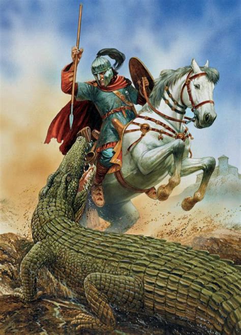 historical saint george   dragon rarmsandarmor