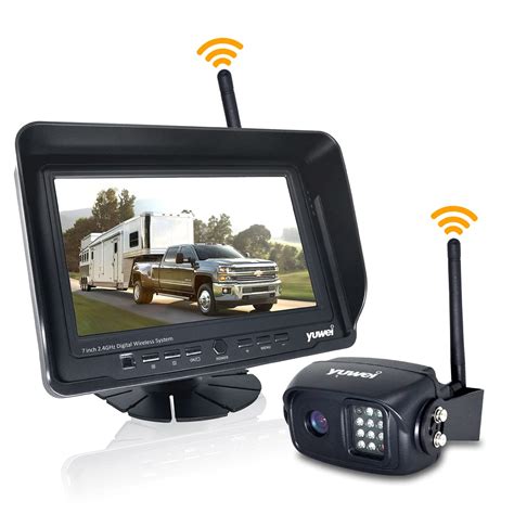buy digital wireless backup camera system kit ahdp wireless rear view camera   lcd