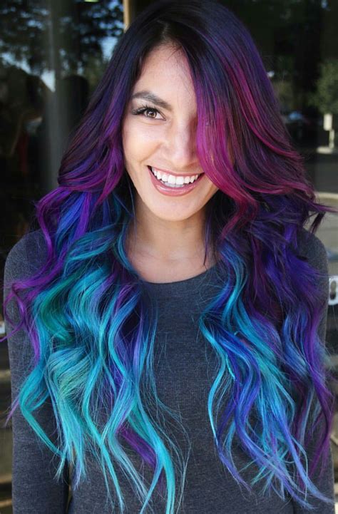pin on colorful hair