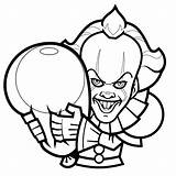 Clown Coloriage Coloriages Mechant Justcolor Tueur Primanyc Colorier Acceptable Effrayant Dltk Pennywise Grippe Clowns Visage Dedans Archivioclerici sketch template