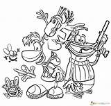 Rayman Coloriage Colorir Imprimer Ausmalbilder Computer Personagem Spiel Zeichen Zauberer Amie Meilleure Zig Sharko Raskrasil Waffe sketch template