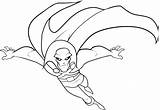 Manhunter Martian Moving Pages Coloring Categories Kids sketch template