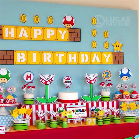 Mario Bros Party Ideas