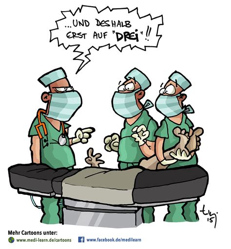 medilearn cartoon medizin op comic lustig lachen witz cartoon