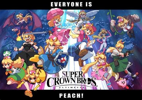 everyone is peach supercrown