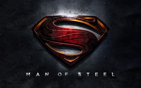 superman logo man  steel wallpaper