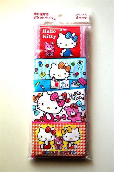 Hello Kitty Pocket Tissue Sanrio Stuff