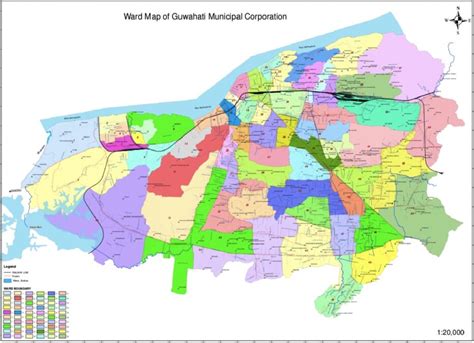 gmc ward list  area wise guwahati municipal corporation ward map