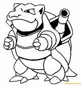 Blastoise Coloring Pages Color Printable sketch template