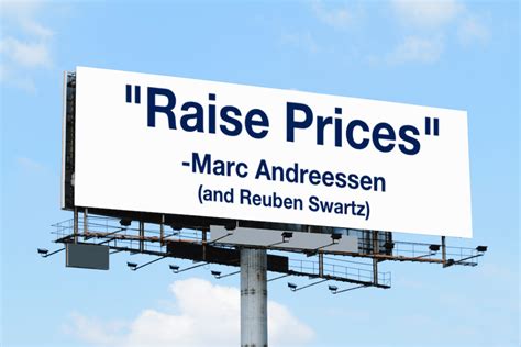 raise prices marc andreessen    mimiran crm