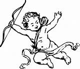 Cupid Coloring Pages Printable Getcolorings Color Print sketch template