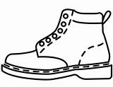 Boots Bota Botas Zapatos Zapato Cuero Calzado Colorings Hacer Zapatillas Ropa Deportivas Wonderful Wikiclipart Categorías Coloringbay Clipartmag sketch template