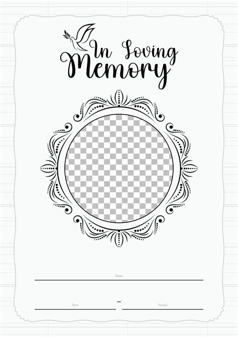 images   printable memorial cards  printable funeral