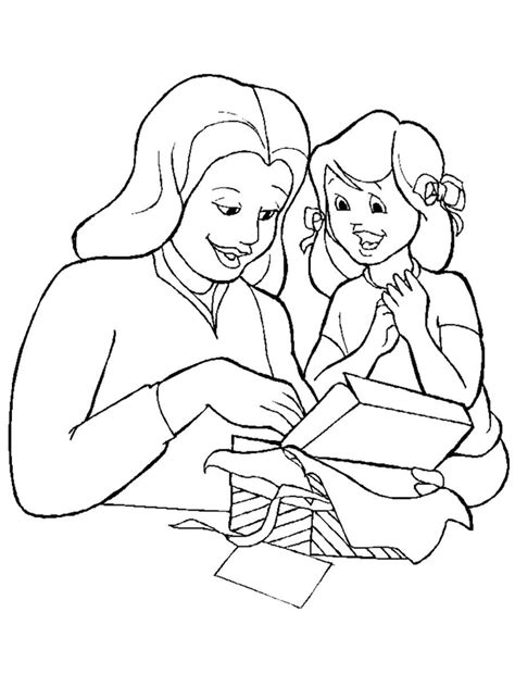 printable coloring pages mother blogdascabecas